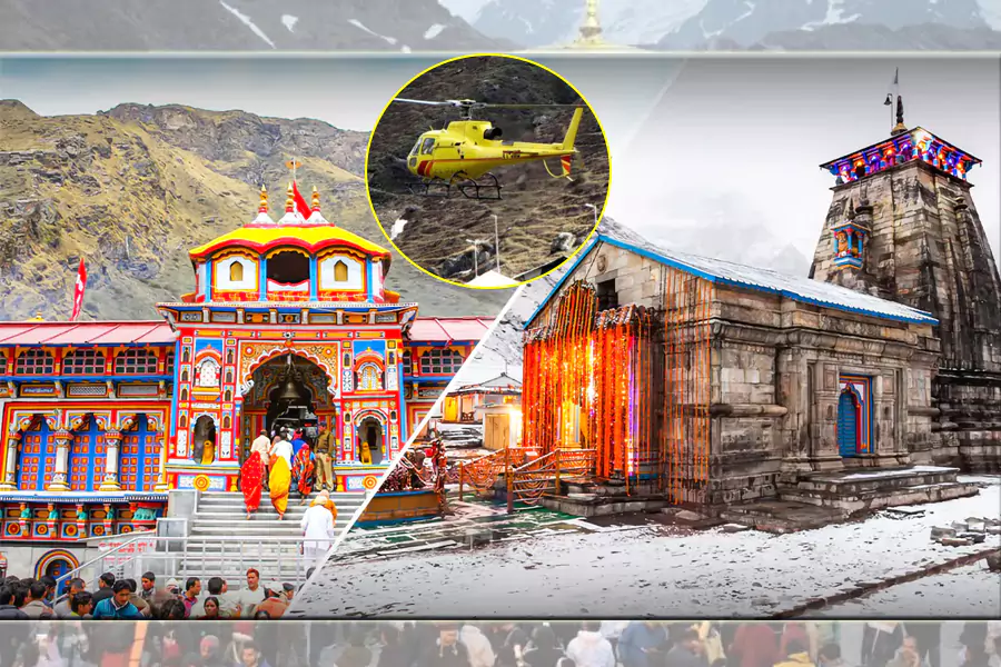Do Dham by Helicopter from Mumbai (02 Night / 03 Days)