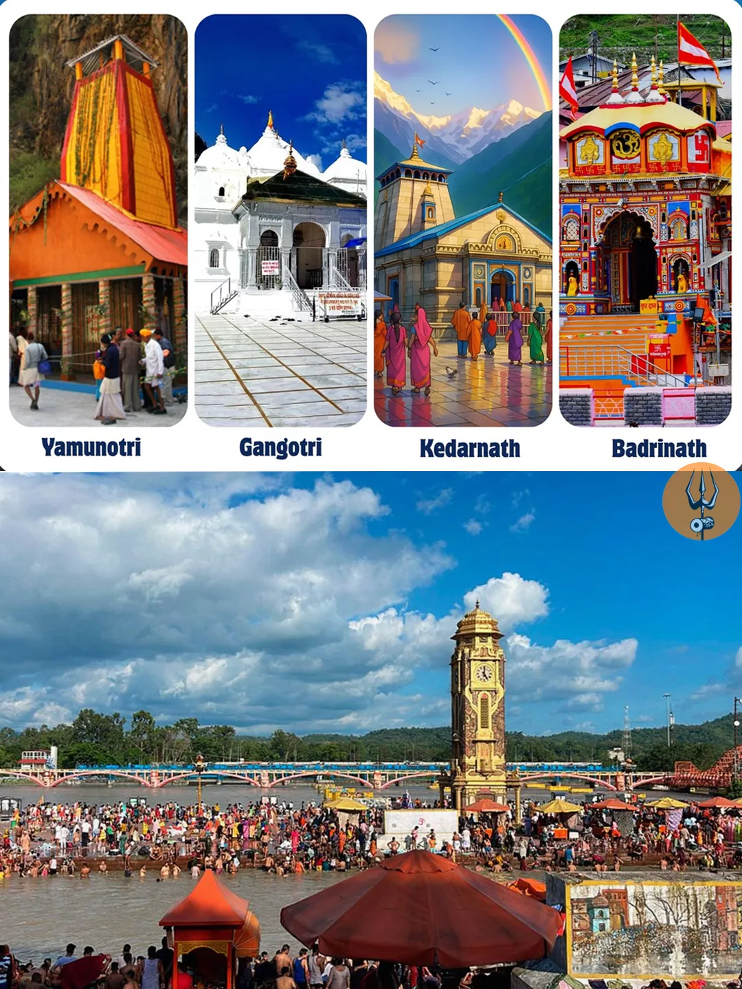 Chardham Tour Package from Haridwar