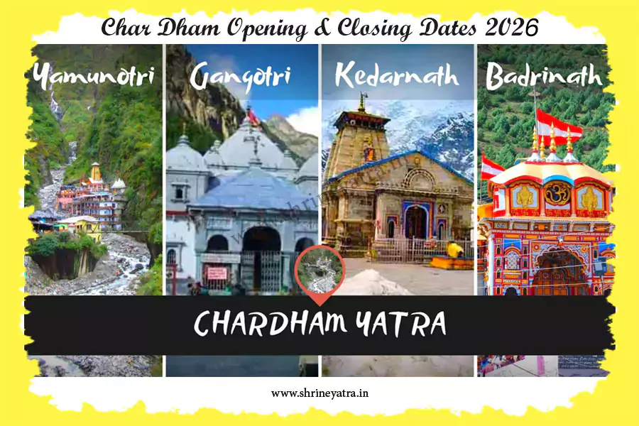 Char Dham Opening Dates 2027
