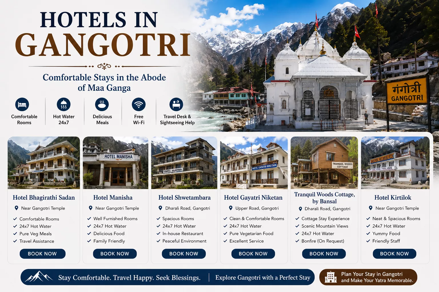 Hotels in Gangotri