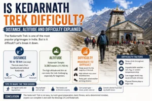 Is Kedarnath Trek Difficult?
