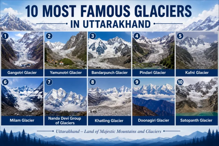Most Famous Glaciers in Uttarakhand
