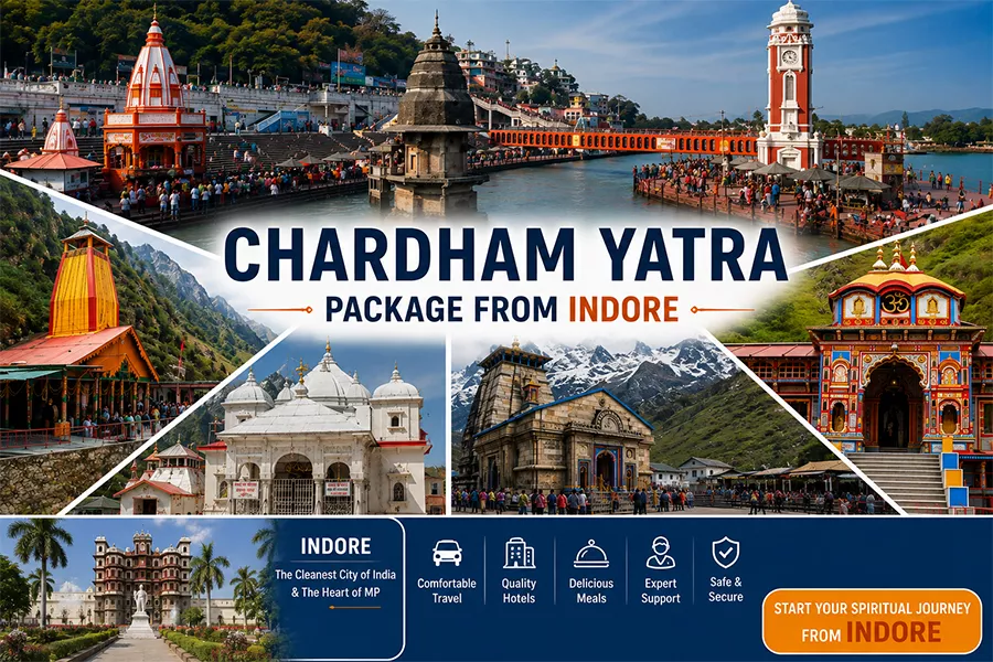 Chardham Yatra Package from Indore