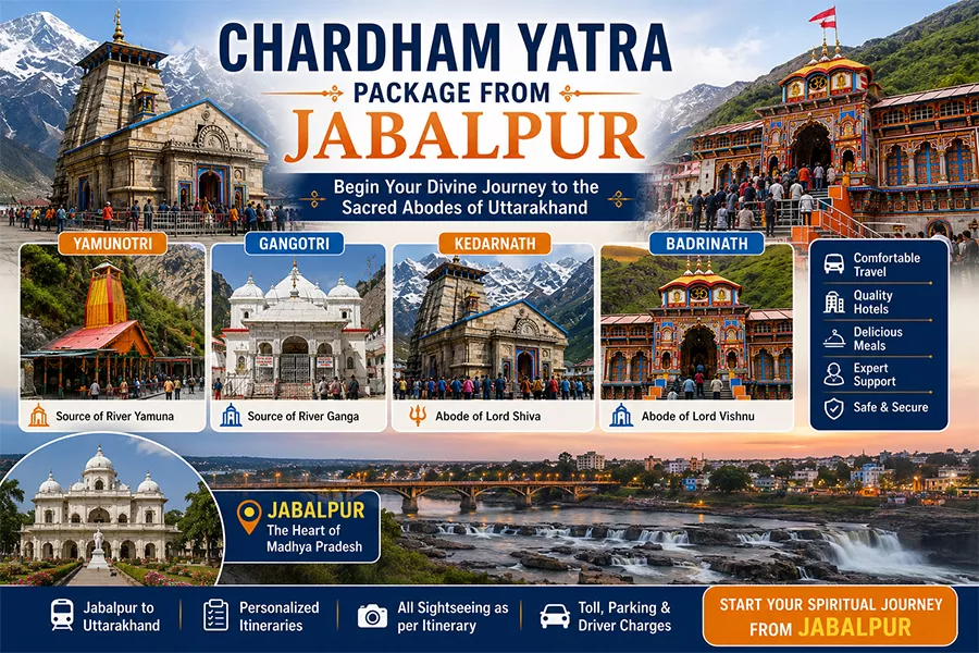 Chardham Yatra Package from Jabalpur