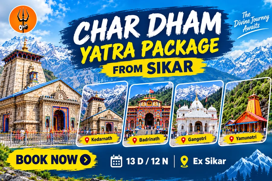 Chardham Yatra Package from Sikar