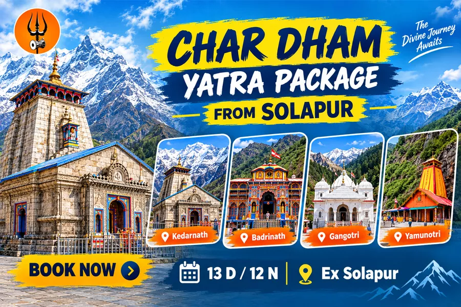 Chardham Yatra Package from Solapur